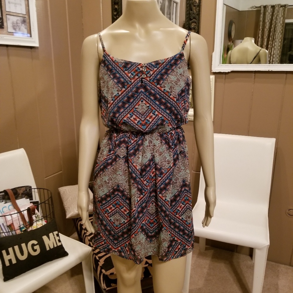 LOVE REIGN - strapless dress bohemian